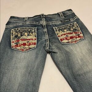 Cowgirl Tuff Blue Denim Jeans